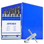 18PCS Metric Drill Tap Set With Piece T-handle Ratchet Wrench, .... Fixed Price $205.90.