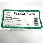 Flexco 30471 HB1 Power Boring Bit *new Original Package*. Fixed Price $55.00.