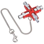 Knipex 00 11 Control Cabinet Key,master KEY,6 19/64IN 10N806. Fixed Price $60.72.
