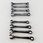 Snap 8 Pc 6-POINT Flank Drive Midget Combination Wrench Set 4 Sae Metric. Fixed Price $135.00.