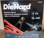 Diehard Power Head Silver Booster Cables Gauge 16FT 45108. Fixed Price $29.99.