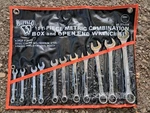 11PC Buffalo Metric Combination Wrench Set. Fixed Price $40.00.