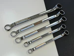 Snap-on Tools Usa 5PC Xv Sae 5/8" 1-1/8 Offset Box End Wrench Set, 12 Point. Fixed Price $132.99.