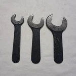 Lot Of 3 Vtg Billings Jacobs Collet Machinist Wrenches - K420B, K420N, K440N. Fixed Price $23.74.