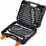 Horusdy 32PCS Combination Wrench Set Inch 1/4"-1" 7MM-22MM 12 Point With Case. Fixed Price $59.99.