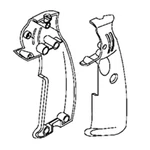Oem Porter Cable Handle Set Part # 876612 *new Old Stock. Fixed Price $35.95.
