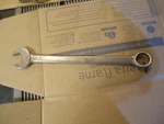 Vintage Indestro Super 1-1/4" Combination Wrench, 12 Point 783-52 Usa 16" Long. Fixed Price $27.57.