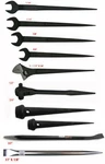 10PC Construction Spud Wr Dual Ratchet & Iron Workers Aligning Bars. Fixed Price $285.00.
