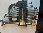 Allied Pro Metric Full Polished Combination Wrench Set - 9 Pc Life Time Warranty. Fixed Price $22.49.