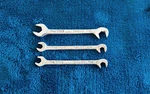 Mac Tools Lot Of 3 Ignition Angle Open-end Wrenches IW20D, IW12D And IW10D.. Fixed Price $19.99.