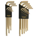 Bondhus 20899 Balldriver Goldguard L-wrench DBLPK,38099 1.5-10MM&37937 .050-3/8". Fixed Price $33.99.