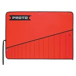 Proto Wrench Roll 15 Pocket Red Canvas Tool Organizer Reinforced Edges. Fixed Price $69.98.