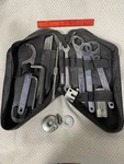 Vintage Oem Harley Amf Tool Kit Pouch With Spanner Wrench, Chain Breaker. Fixed Price $99.00.