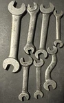 Vintage Group Of Jh Williams, Billings Wrenches, Kelly Press. Fixed Price $25.00.