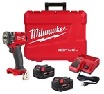 Milwaukee 2854-22R M18 Fuel 3/8" Compact Impact Wrench Kit W/ 5.0AH Batteries. Fixed Price $455.99.