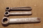 Older Metal Lathe Tool Post Wrenches Armstrong Other 3/8 1/2. Fixed Price $34.95.