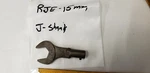 Belknap RJE-15 15MM J-shank Open End Interchangetorque Wrench Head. Fixed Price $15.00.