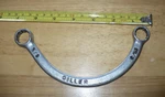 Vintage Giller 5/8 9/16 Obstruction Half Moon Box End Wrench 2518 Usa. Fixed Price $7.00.