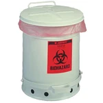 Justrite 05935 Biohazard Waste Container, 18-1/4 In.. Fixed Price $241.99.