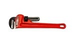 Vintage Klein Tools 12" Adjustable Cast-iron Pipe Wrench Heavy Duty Orange. Fixed Price $40.00.