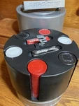 Snap-on Tools Chrome Poker Set 85TH Anniversary Chips Cards Metal Case Holder. Fixed Price $44.44.