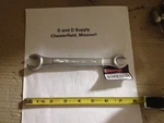 Lot Of 2** Westward 5MR57, Flare Nut Wrenches, 15MM X 17MM, 6 Point. Fixed Price $15.00.