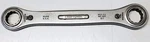 Vtg Craftsman Ratcheting Double Box End Wrench 13/16" & 7/8" Made Usa 12 Pt.. Fixed Price $11.11.