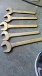 Ampco Wrench Set 0302 0298 0294 0290 0286 5/8", 1/2", 3/8", 1/4", 1/8". Fixed Price $725.00.