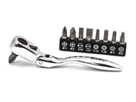 Titan 11212 4-1/8-INCH Flex-head Offset Micro Ratcheting Bit Driver And. Fixed Price $29.31.