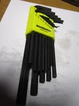 Bondhus 13 Piece Sae L-shape Hex Key Set, 10937. Fixed Price $20.00.
