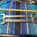 Set Of Armstrong Armaloy Wrench 26- 190 And 187 Excellent. Fixed Price $65.00.