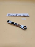 Lang Tools ROW-0810 1/4" X 5/16" .6POINT Angled Reversible Ratcheting Wrench. Fixed Price $12.99.