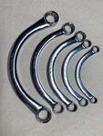 Snap 5PC 7/16 - 15/16 Sae Half Moon Combination Wrench Set CX605. Fixed Price $210.00.