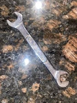 Nice Snap On DS2422 3/8" X 11/32" Way Angle Head Open End Chrome Wrench Usa N1. Fixed Price $13.88.