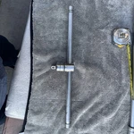 Wright Tools Usa 3/4" Drive Sliding T-handle Breaker Bar 6443 Engraved Initials. Fixed Price $29.99.