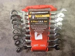 New Gearwrench 9701 Sae 8 Piece Flex Head Ratcheting Set (BN390). Fixed Price $129.99.