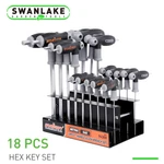 18PC Sae/metric Handle Wrench Ball End Hex Key Set Long W/ Storage Stand. Fixed Price $26.99.