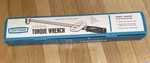 Vintage Sears Craftsman 1/2 Inch Drive Torque Wrench #44641 W/box & Spec Chart. Fixed Price $34.95.