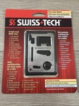 Swiss + Tech Credit Card Multi Tool Stainless Steel Survival. Fixed Price $7.00.