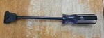 Mac Tools 11" Long Scraper Blade Holder Usa Missing End Cap SS1200. Fixed Price $16.00.