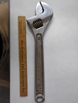 Proto 715L 15" 380MM Click-stop Adjustable Wrench. Fixed Price $25.00.