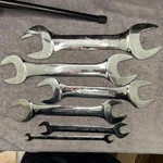 Snap-on 6PC Sae Low Torque Slimline Open-end Wrench Set. Fixed Price $360.00.