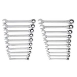 Gearwrench Ratcheting Set 16 Piece Sae Metric 72 Tooth Alloy Steel. Fixed Price $149.89.