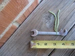 1950S Vtg The Superrench Alloy * 7/16" Williams Angle Open-end Wrench 1128 Usa. Fixed Price $11.82.