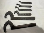 Good Used Set Of Spanner Wrenches By Martin Made Usa. Fixed Price $175.00.