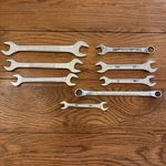 Vtg Wrench Lot Of 8 -craftsman, Sears, Drop Forged, Van Herbrand-usa & Japan. Fixed Price $19.97.