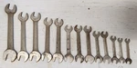 Vintage 'billings & Spencer' C-series American Made Open End Wrench Set. Fixed Price $49.00.