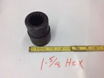 Chicago Pneumatic 1-5/8" Hex No. Spline Drive 6 Pt Impact Socket. C2R1. Fixed Price $19.00.