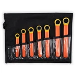 Unused 7-PIECE Metric Box End Wrench Set, 10 13-16 18-19MM, Cementex Insulated. Fixed Price $175.00.