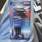Eklind 10509 Metric Hex Key Set 9-PIECE 1.5-10MM Short Arm Alloy Steel. Fixed Price $12.00.